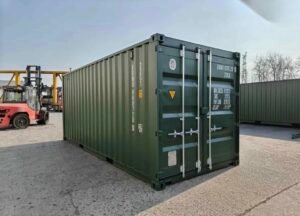 20 FUß SEECONTAINER ONEWAY / RAL 6007 GRÜN