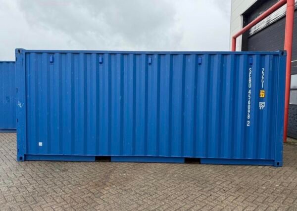 20 FUß SEECONTAINER HIGH CUBE NEU / RAL 5010 ENZIANBLAU