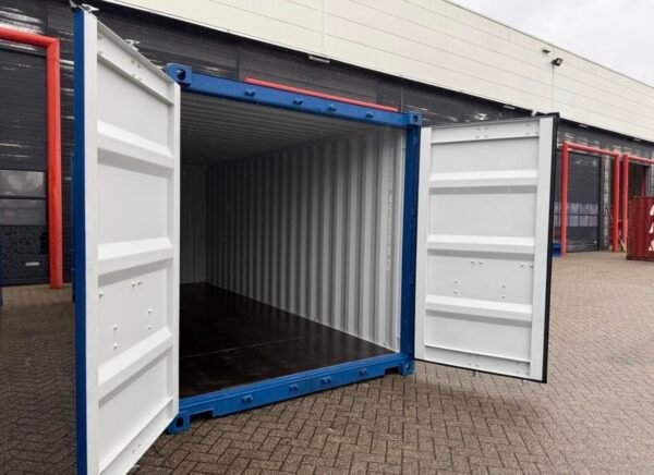 20 FUß SEECONTAINER HIGH CUBE NEU / RAL 5010 ENZIANBLAU