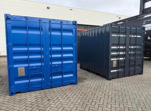 10 Fuß Seecontainer / RAL 5010