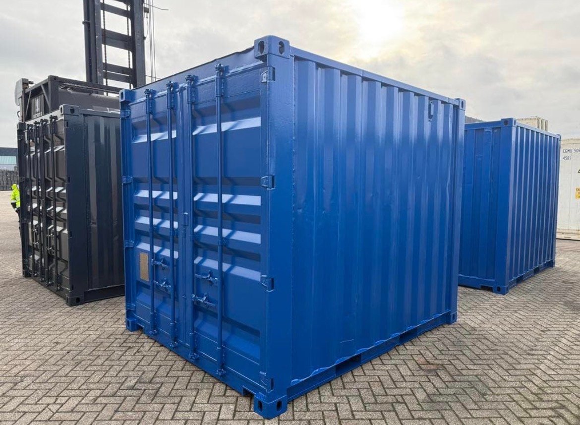 10 Fuß Seecontainer / RAL 5010