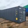 40 FUß HIGH-CUBE SEECONTAINER / ANTHRAZIT RAL 7016
