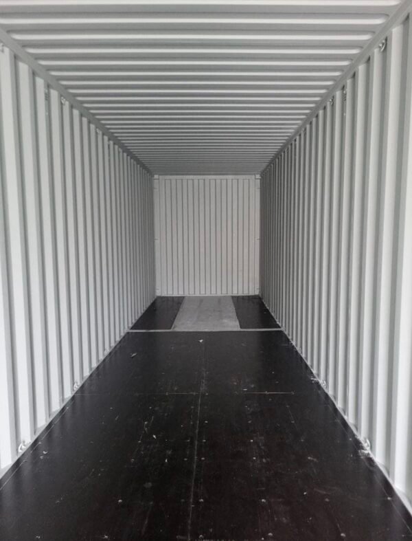 40 FUß HIGH-CUBE SEECONTAINER / ANTHRAZIT RAL 7016