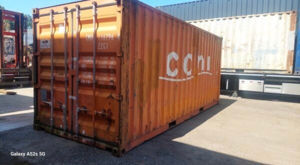 20 FUß HIGH-CUBE SEECONTAINER / GEBRAUCHT