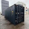 20 FUß HIGH CUBE SEECONTAINER / OPEN SIDE / RAL7016