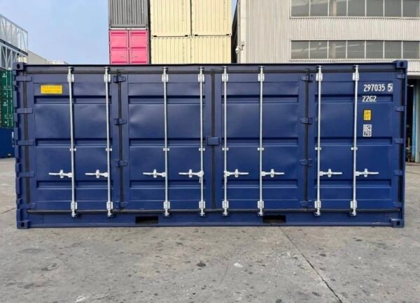 20 FUß HIGH CUBE SEECONTAINER / OPEN SIDE