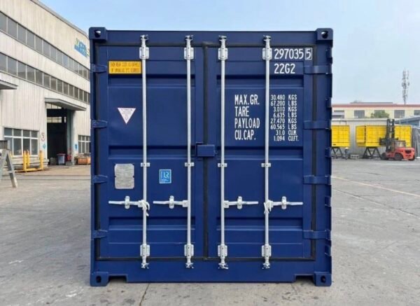 20 FUß HIGH CUBE SEECONTAINER / OPEN SIDE
