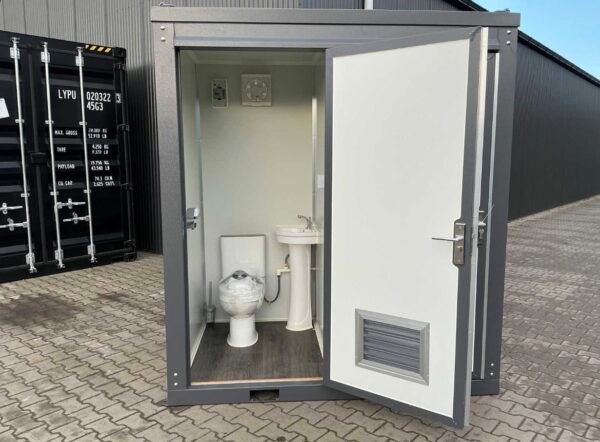 Sanitärcontainer mit WC und Dusche