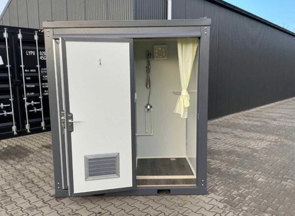 Sanitärcontainer mit WC und Dusche
