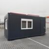 BÜROCONTAINER / 6 x 3 meter ( RAL 7016 )