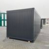 BÜROCONTAINER / 6 x 3 meter ( RAL 7016 )